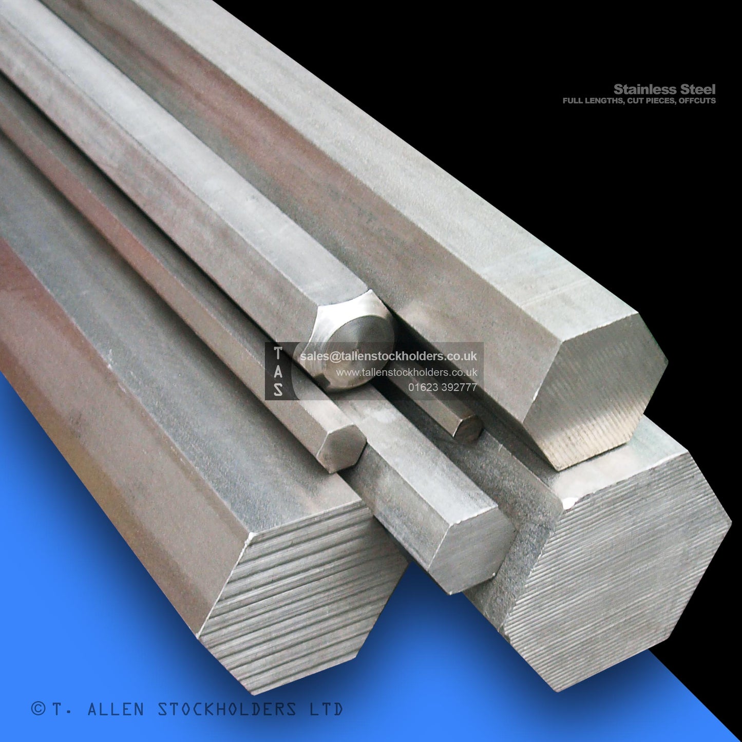 303 & 316 Stainless Steel Hex Bar | Hexagon Bar - Stainless Steel Suppliers in Paisley