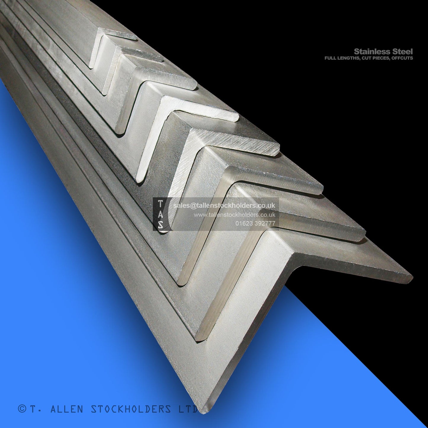 304 & 316 Stainless Steel Angle Bar | Angle Iron - Stainless Steel Suppliers in Huddersfield