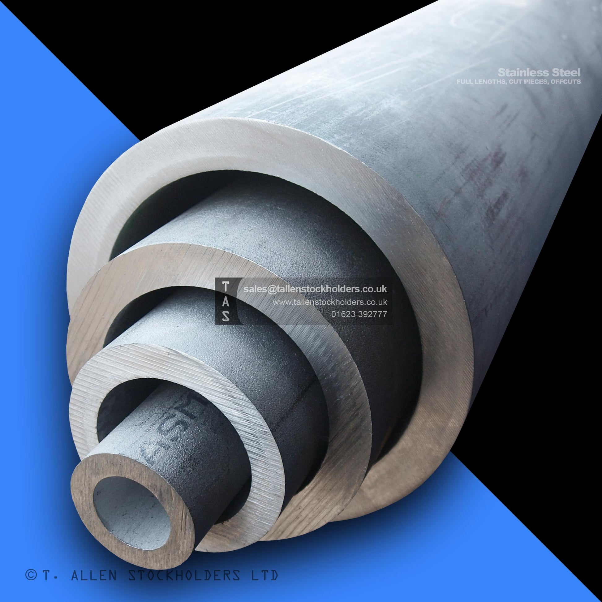 304, 316 Stainless Steel Hollow Bar - Stainless Steel Suppliers in Normanton