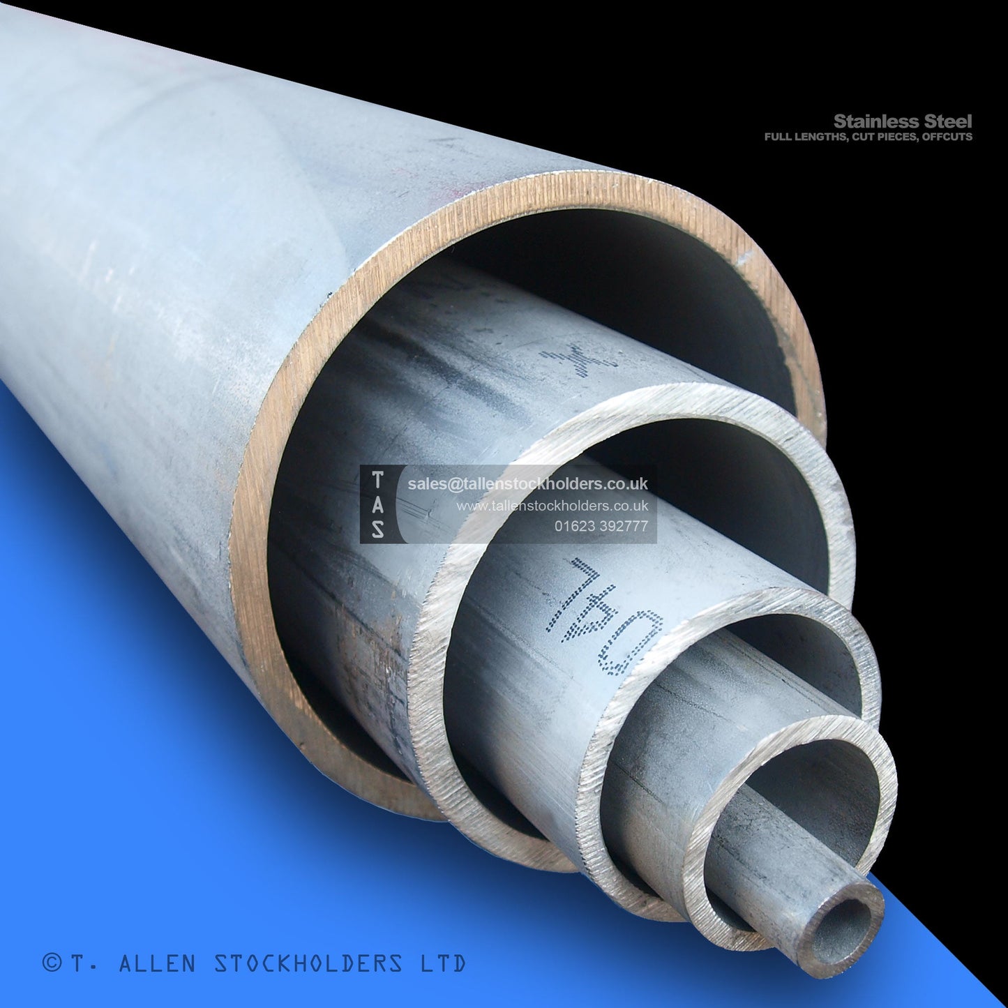304, 316, 310, 321 Schedule 40 Nominal Bore Pipe (SCH 40 NB) | Welded & Seamless Stainless Steel Pipes - Stainless Steel Suppliers in Maidstone