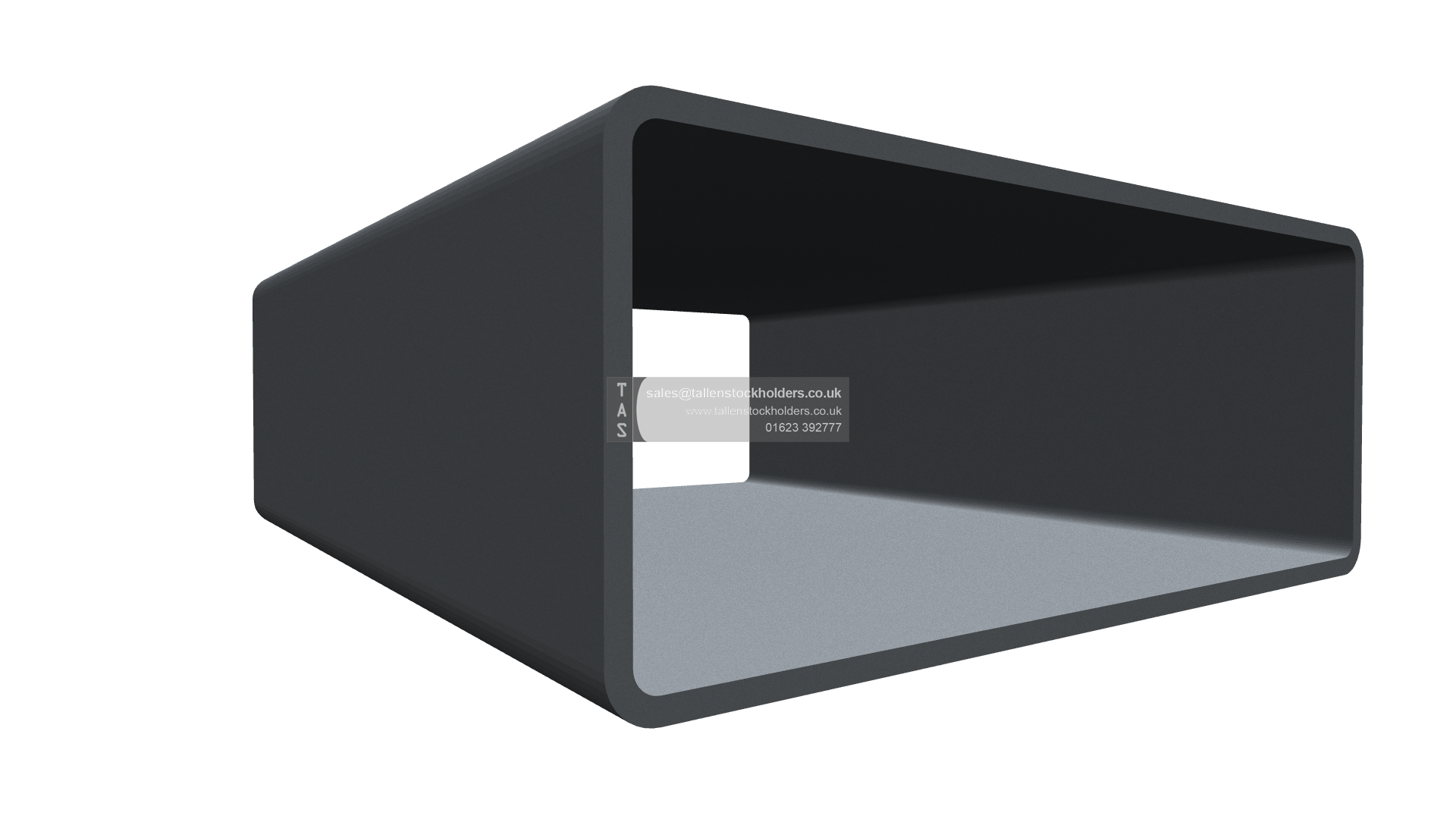 250 X 100 X 5 RECTANGULAR BOX SECTION, RHS, 304 STAINLESS STEEL