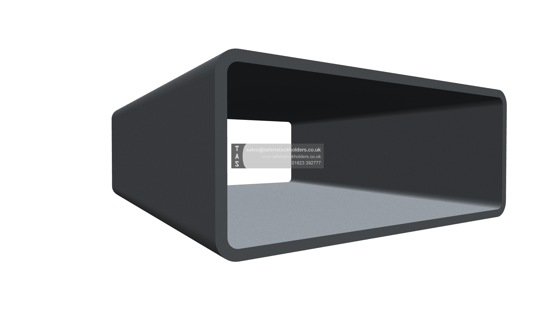 250 X 100 X 6 RECTANGULAR BOX SECTION, RHS, 304 STAINLESS STEEL