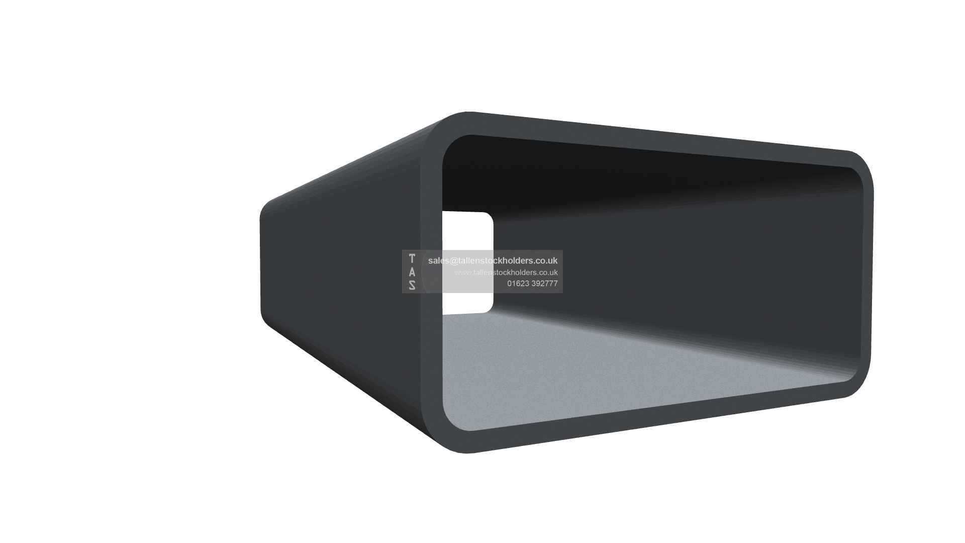 300 X 150 X 10 RECTANGULAR BOX SECTION, RHS, 304 STAINLESS STEEL