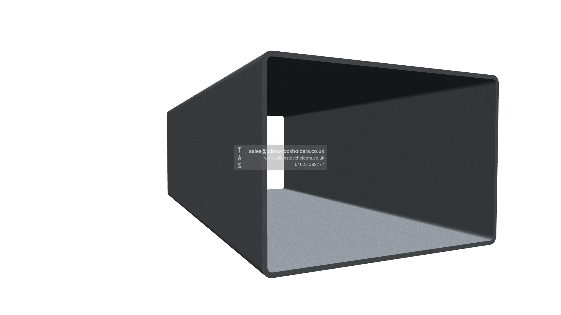 300 X 200 X 5 RECTANGULAR BOX SECTION, RHS, 304 STAINLESS STEEL