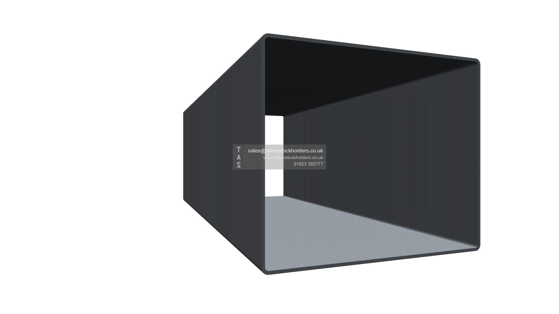 300 X 250 X 4 RECTANGULAR BOX SECTION, RHS, 304 STAINLESS STEEL